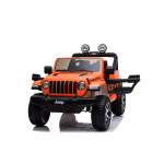 Elektrické autíčko Jeep Wrangler Rubicon 4x45W - oranžová